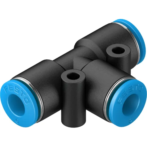 Тройник цанговый прямой Festo QST-6