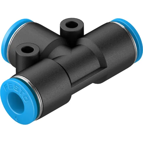 Тройник цанговый прямой Festo QST-6