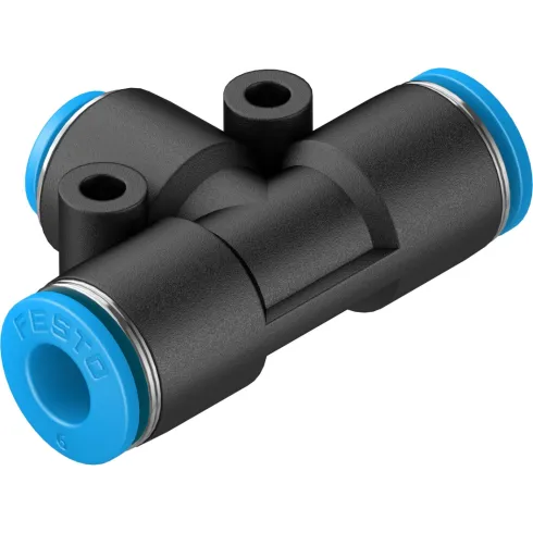 Тройник цанговый переходной Festo QST-6-4