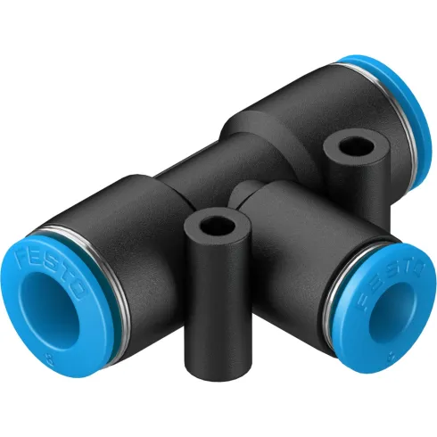 Тройник цанговый переходной Festo QST-8-6