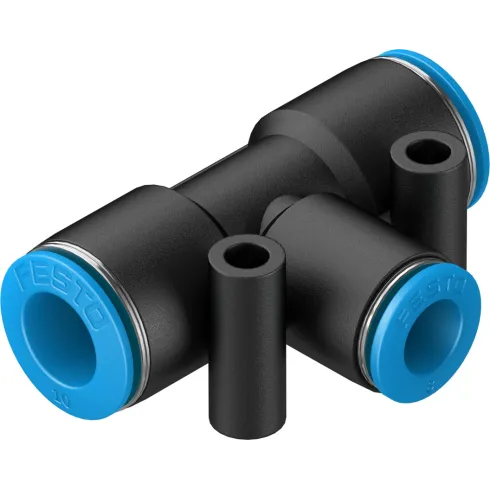 Тройник цанговый переходной Festo QST-10-8