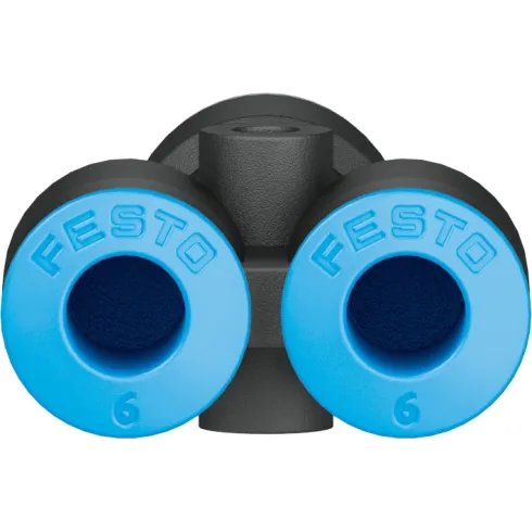 Тройник цанговый переходной Festo QSY-8-6