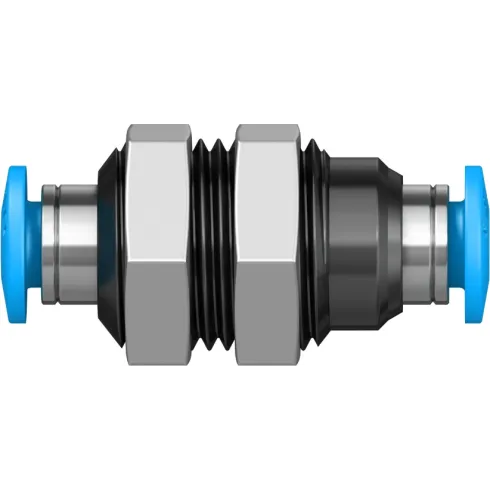 Муфта цанговая для панельного монтажа прямая Festo QSS-4