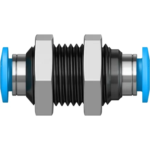 Муфта цанговая для панельного монтажа прямая Festo QSS-6