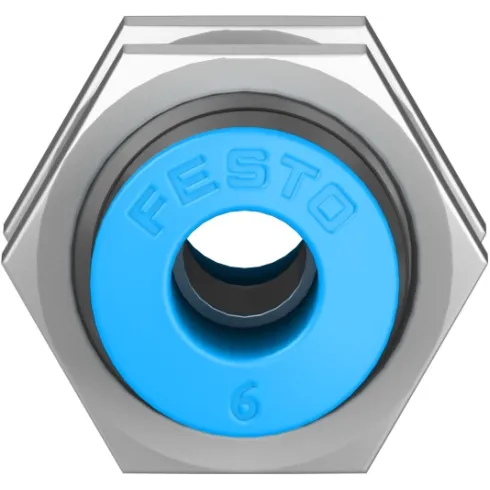 Муфта цанговая для панельного монтажа прямая Festo QSS-6