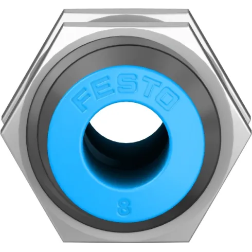 Муфта цанговая для панельного монтажа прямая Festo QSS-8