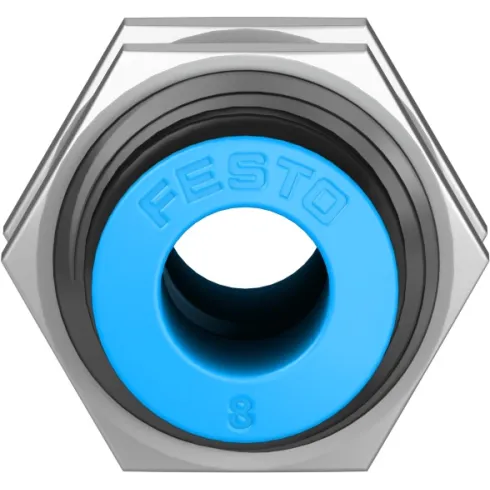 Муфта цанговая для панельного монтажа прямая Festo QSS-8