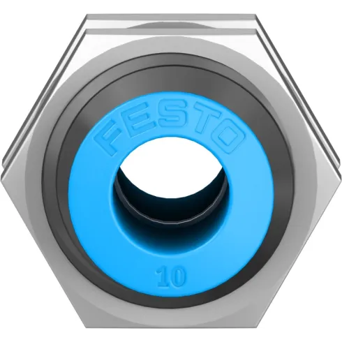 Муфта цанговая для панельного монтажа прямая Festo QSS-10