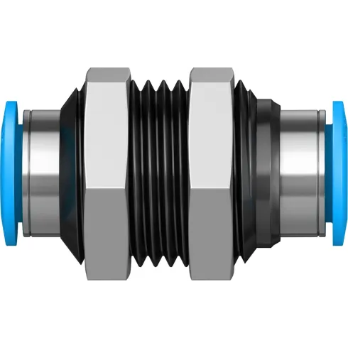 Муфта цанговая для панельного монтажа прямая Festo QSS-12
