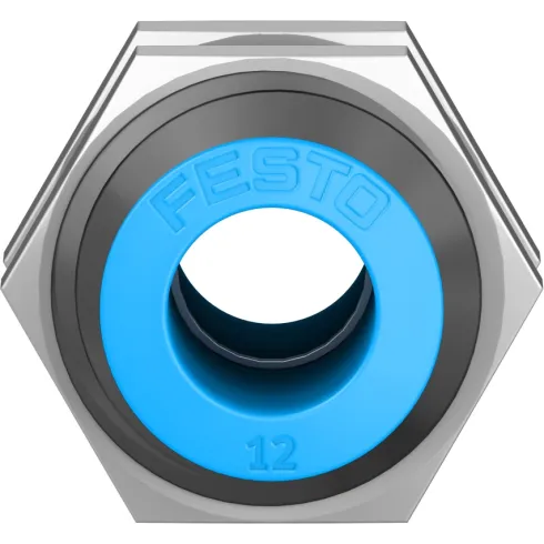 Муфта цанговая для панельного монтажа прямая Festo QSS-12