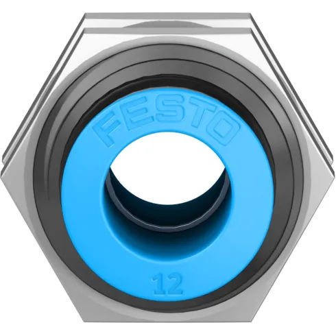 Муфта цанговая для панельного монтажа прямая Festo QSS-12