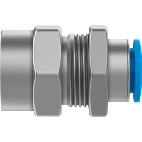 Штуцер цанговый для панельного монтажа Festo QSSF-1/4-8-B