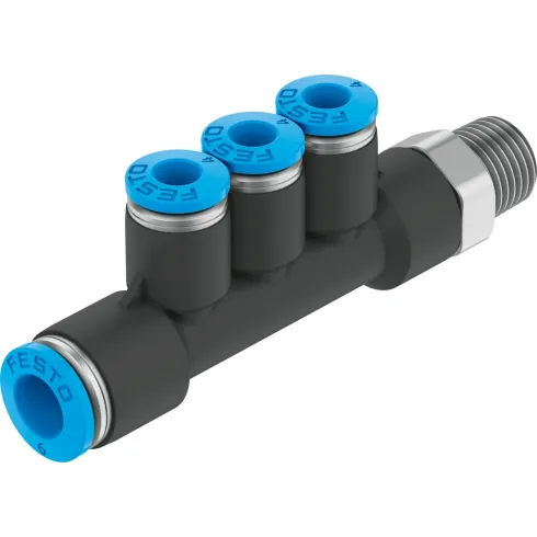 Коллектор цанговый с резьбой Festo QST3-1/4-8-6