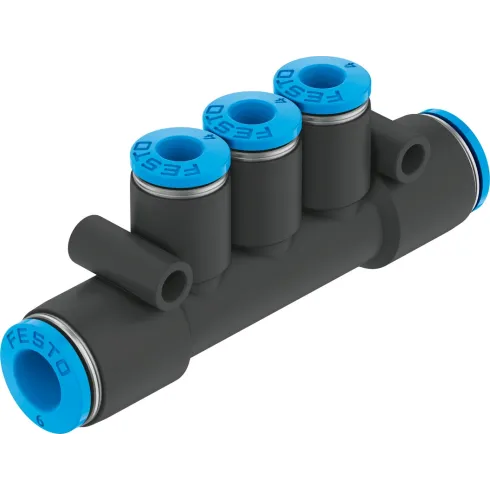 Коллектор цанговый Festo QST3-8-6