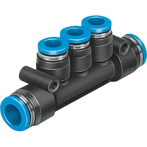 Коллектор цанговый Festo QST3-10-8