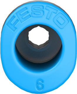 Штуцер цанговый с внутренним шестигранником Festo QSM-M5-6-I