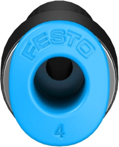 Переходник цанговый со вставной втулкой Festo QSM-6H-4