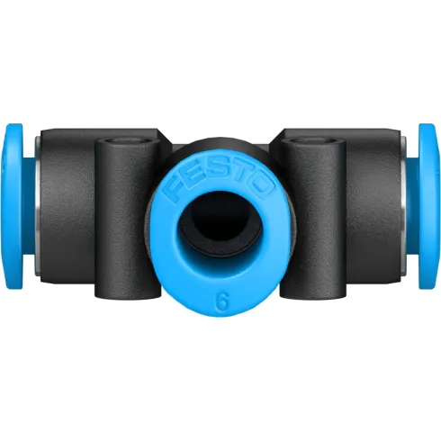 Тройник цанговый прямой Festo QSMT-6