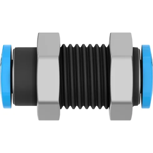 Муфта цанговая для панельного монтажа прямая Festo QSMS-4