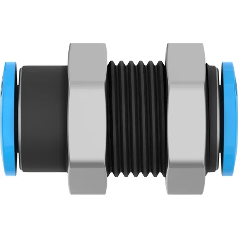 Муфта цанговая для панельного монтажа прямая Festo QSMS-6