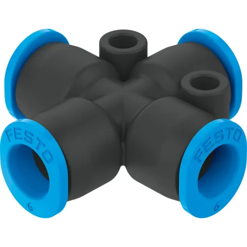 Фитинг цанговый крестообразный Festo QSMX-6