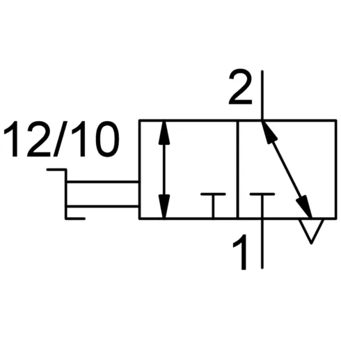 Отсечной клапан Festo HE-3-QS-12
