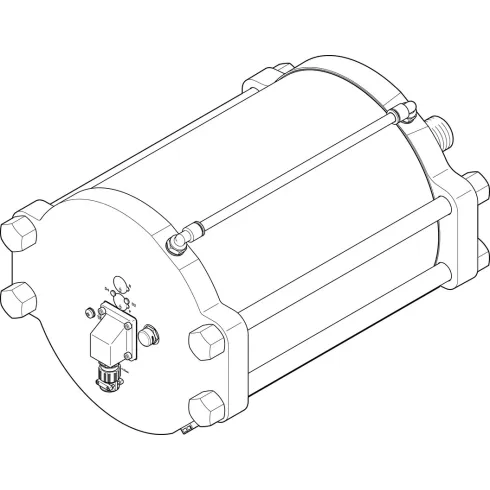 Линейный привод Festo DFPI-250-ND2P-C1V-P-A
