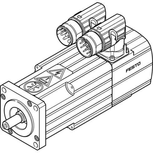 Серводвигатель Festo EMMS-AS-55-M-LS-RR