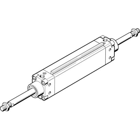 Плоский пневмоцилиндр Festo DZH-16-PPV-A-S20