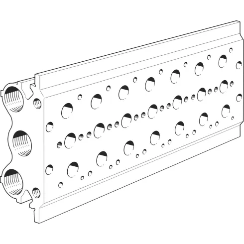Плита для блочного монтажа Festo PRS-1/4-7-B