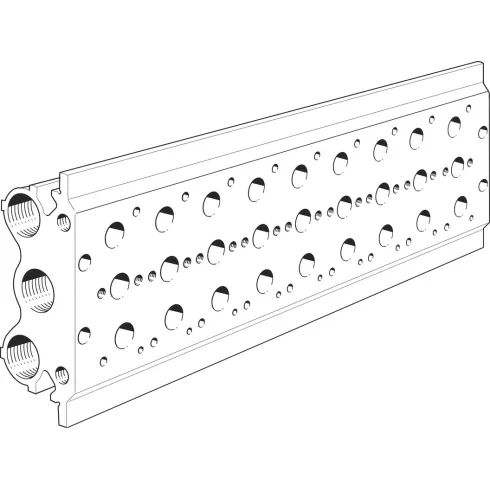 Плита для блочного монтажа Festo PRS-1/4-9-B