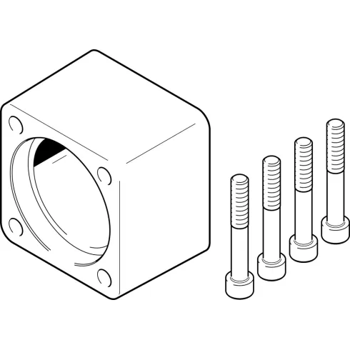 Корпус муфты Festo EAMK-A-D80-77A