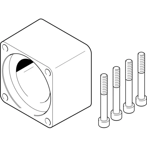 Корпус муфты Festo EAMK-A-D100-77A/B