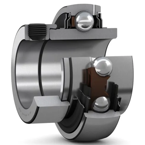 Подшипник шариковый SKF YEL 210-2F 90х50х62,7 мм