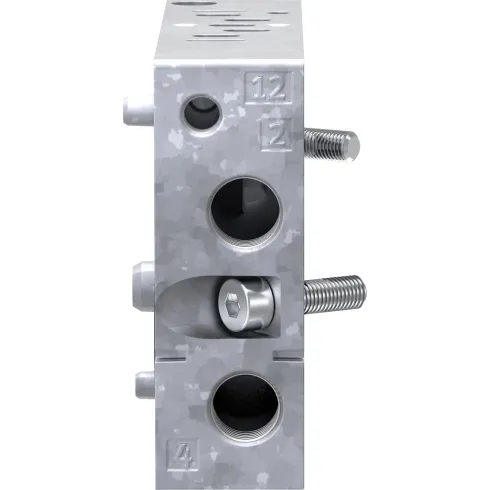 Коллекторная плита Festo NAW-1/8-02-VDMA-VL