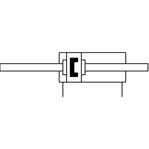 Плоский пневмоцилиндр Festo DZF-32-A-P-A-S2