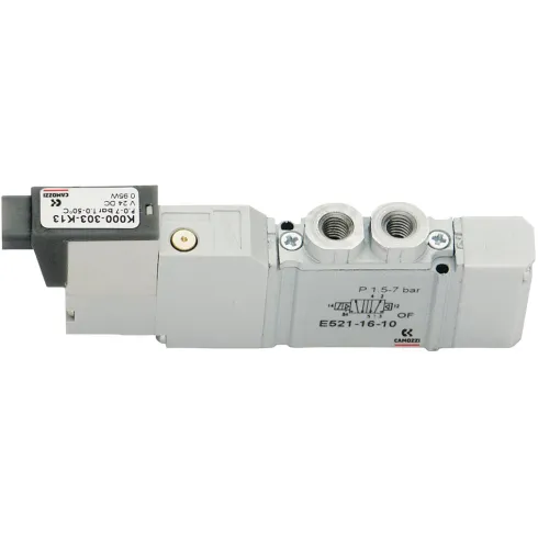 Распределитель с электромагнитным управлением Camozzi E521-16-10-K13