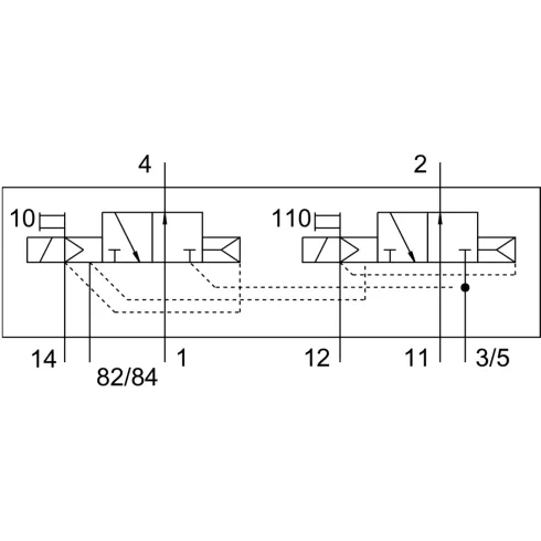 Распределитель с электроуправлением Festo CPV18-M1H-2X3-OLS-1/4 163188 купить в интернет-магазине по цене 21 731 ₽ | Промышленная Автоматизация