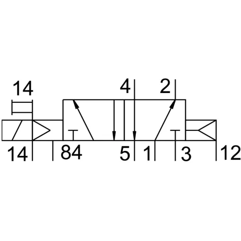 Распределитель с электроуправлением Festo CPV18-M1H-5LS-1/4 163190 купить в интернет-магазине по цене 15 923 ₽ | Промышленная Автоматизация