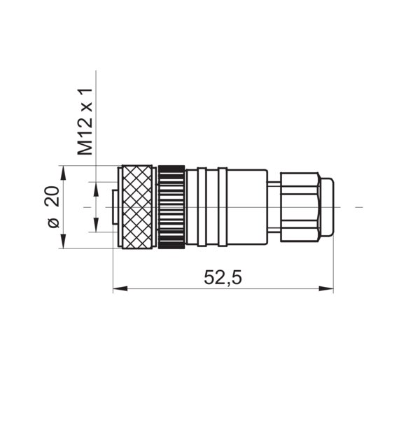 Разъем Baumer ES 18A PG7 4Pol