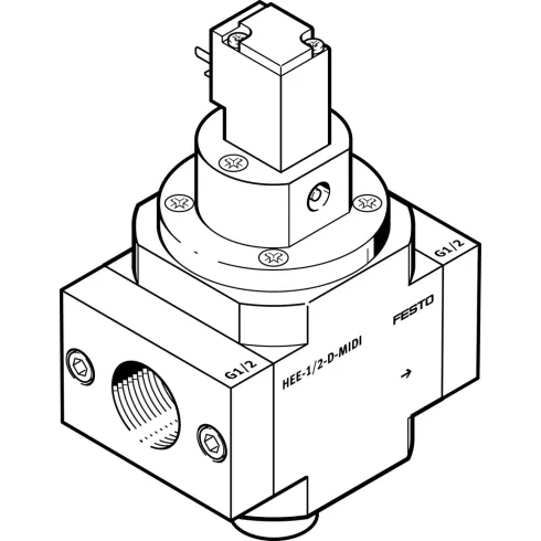 Отсечной распределитель Festo HEE-3/4-D-MAXI-110