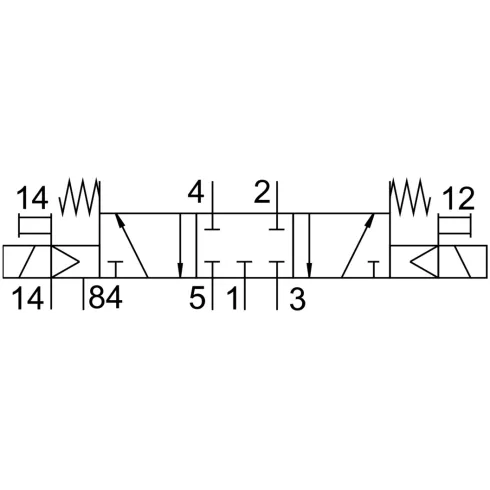 Распределитель с электроуправлением Festo CPV18-M1H-5/3GS-1/4 176061 купить в интернет-магазине по цене 22 639 ₽ | Промышленная Автоматизация