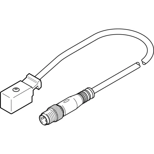 Соединительный кабель Festo KMYZ-2-24-M8-2,5-LED