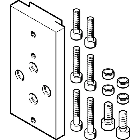 Адаптерная плита для стандартного радиального захвата Festo HMSV-22