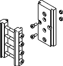 Адаптерная плита для стандартного радиального захвата Festo HMSV-28