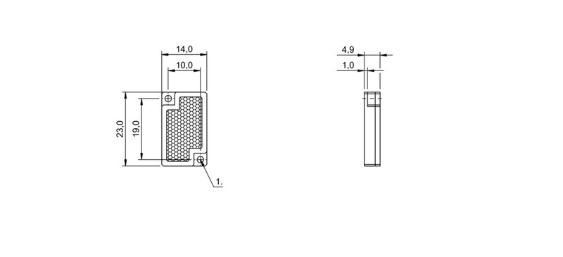 Рефлектор Balluff BOS R-12