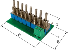 Эмулятор входных дискретных сигналов ОВЕН ЭДИ-8