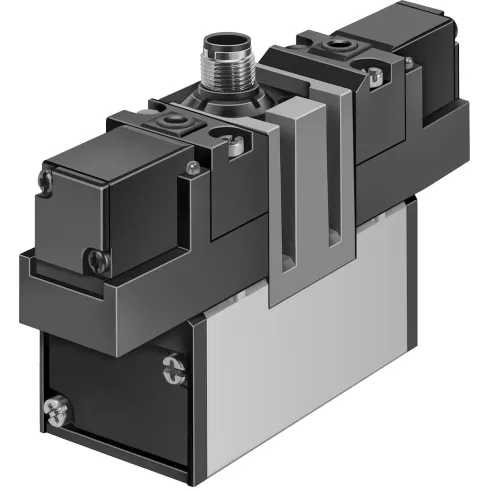 Распределитель с электромагнитным управлением Festo MEBH-5/3E-D-3-ZSR-C