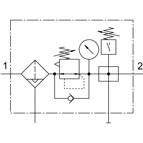 Блок подготовки воздуха Festo LFR-3/4-D-MAXI-KE-A