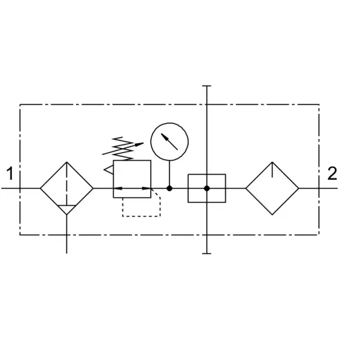 Блок подготовки воздуха Festo FRC-1/2-D-MIDI-KA